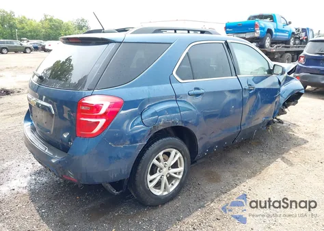 2017 Chevrolet Equinox Lt из США, поврежденный, VIN 2GNALCEK4H6154115